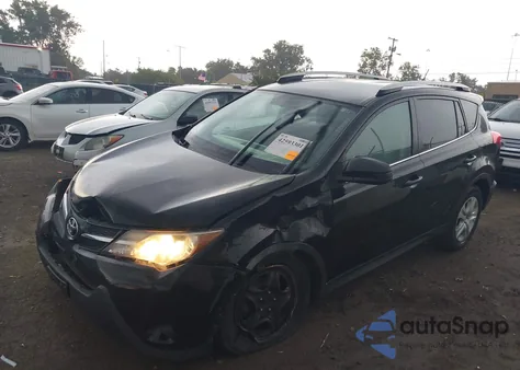 2014 Toyota Rav4 Le from USA, damaged, VIN 2T3BFREV9EW183398